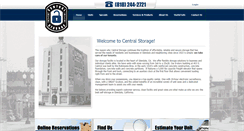 Desktop Screenshot of centralstorage.com